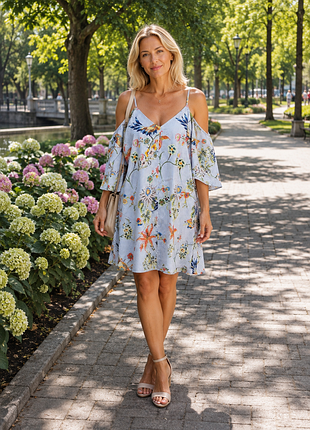 Акція 1+1 = 3 гарна блуза тунiка   river island  100  %  бавовна