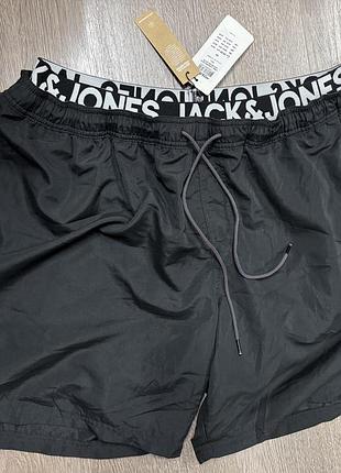 Шорти jack&jones нові стильні легкі зручні подвійний пояс оригінал