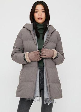 Uniqlo seamless пуховик
