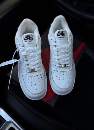 Nike air force 1 white black 4