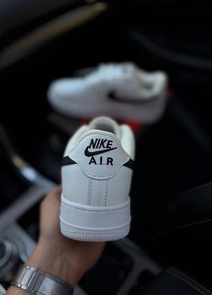 Nike air force 1 white black 7