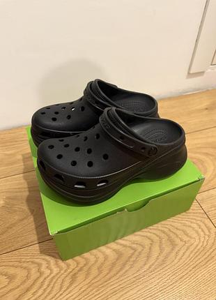 Crocs bae clog на платформі