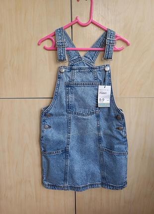 Джинсовый сарафан primark
 на 8-9 лет