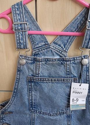 Джинсовый сарафан primark
 на 8-9 лет 2