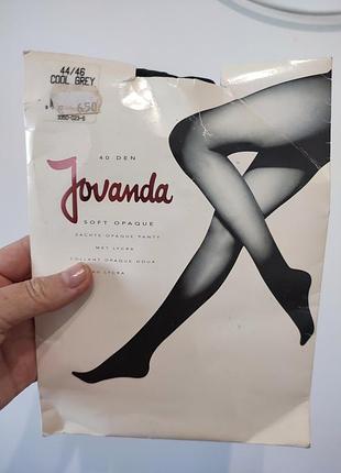 Женские колготки бренда jovanda в цвете cool grey 40 ден