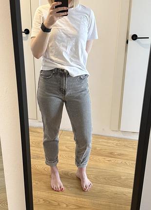 Джинси mom bershka