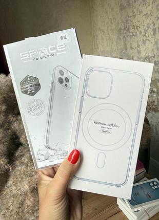 Чохли прозорі iphone 12/12 pro