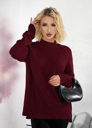 70% вовна турецький мякенький теплий оверсайз светр світер
