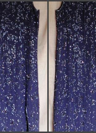 Супер платье расшитое бисером.