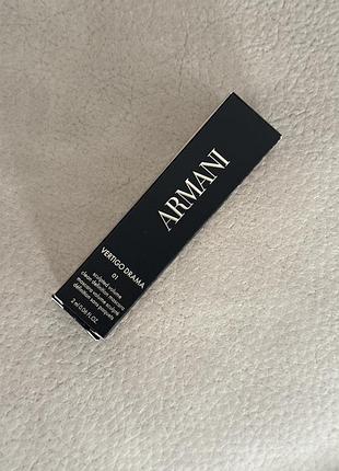 Новий пробник туші для вій armani vertigo drama