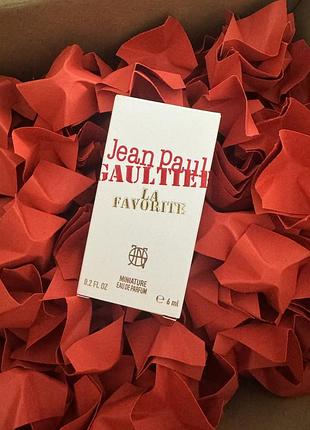 Парфуми jean paul gaultier la favoritte 6 мл