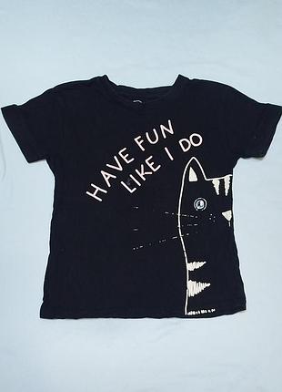 Детская футболка little kids 128-134р 8086 т