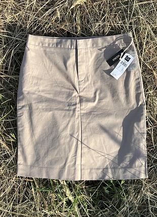 Gap stretch chino pencil skirt