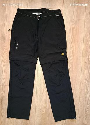 Женские трекинговые брюки-трансформеры kilimanjaro outdoor adventure, размер 19 (m/38)