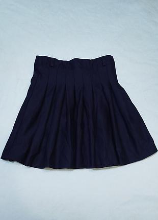 Школьная юбка в складку kas kids 128-134р 8085 т