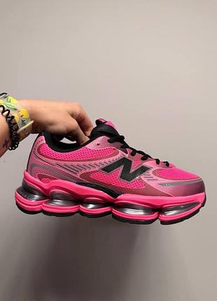 Уцінка кросівки new balance 2000 pink black