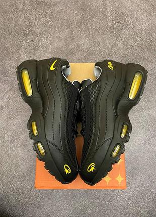 Corteiz x nike air max 95 sp rules the world black