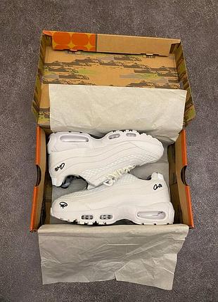 Corteiz x nike air max 95 sp rules the world white