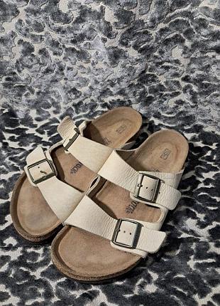 Birkenstock шльопанці чоловічі шльопанці оригінал розмір 42 (27 см) беж