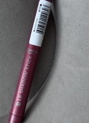 Тіні для повік l'oréal paris le shadow стік 118 cloudy rose 1.4g