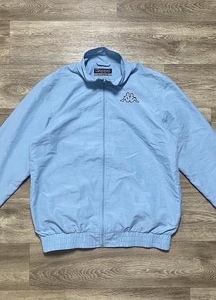 Оригінальна вінтажна олімпійка kappa куртка nylon vintage каппа size l - xl