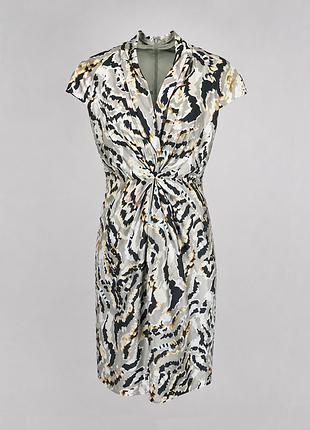 Шовкове плаття hugo boss silk midi dress — m