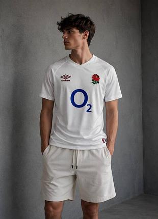 Футболка umbro england (сборной Англии) белого цвета