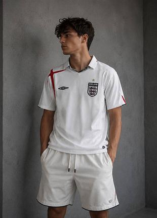 Футболка umbro england (сборной Англии) белого цвета