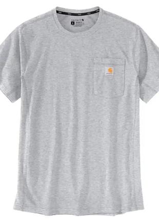 Футболка carhartt force relaxed fit midweight pocket t-shirt tk4616-m