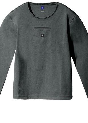 Лонгслів yeezy gap engineered by balenciaga long-sleeve second skin 'dark green' 4712840120000 xl