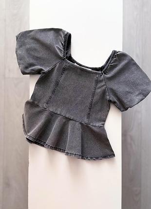 Топ з баскою h&m розмір 7-8 років