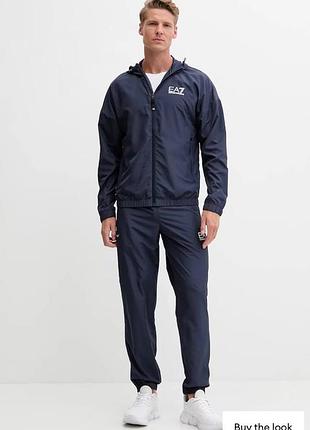 Соловічий спортивний костюм ea7 emporio armani