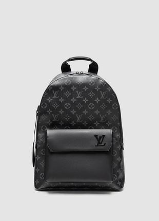 Рюкзак takeoff louis backpack monogram vuitton eclipse grey