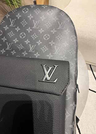 Рюкзак takeoff louis backpack monogram vuitton eclipse grey 4
