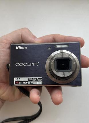 Фотоаппарат компактна стильна камера nikon coolpix s610 + карта 8 гб