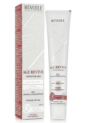 Антивіковий крем-концентрат для обличчя денний 40+ age revive revuele 50 мл