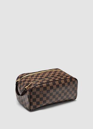 Косметичка louis damier ebene vuitton dopp kit cosmetic bag