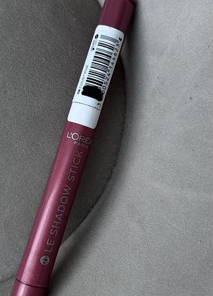 Тіні для повік l'oréal paris le shadow стік 118 cloudy rose 1.4g