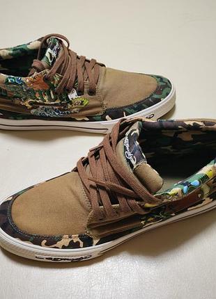 Оригинальные мужские кроссовки ed hardy military  
кеди hitop р45