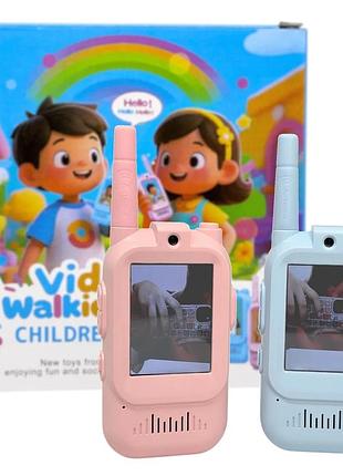 Дитячі рації з відео камерами walkie talkie 2 шт