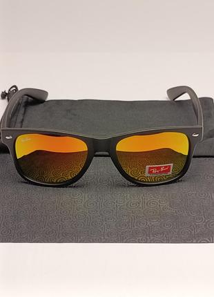 🕶️🕶️ зеркальные солнцезащитные очки в форме вайфарер 🕶️🕶️