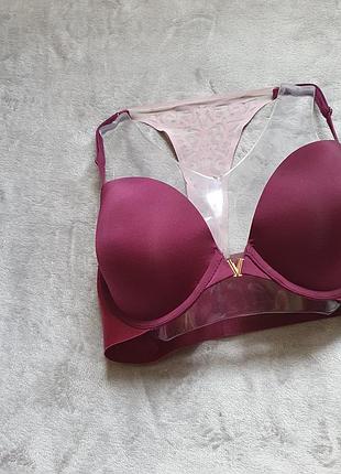 Бюстгальтер victoria's secret с пушапом 75дд