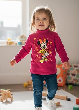 Дитячий гольф minnie mouse малиновий, розмір 74-80