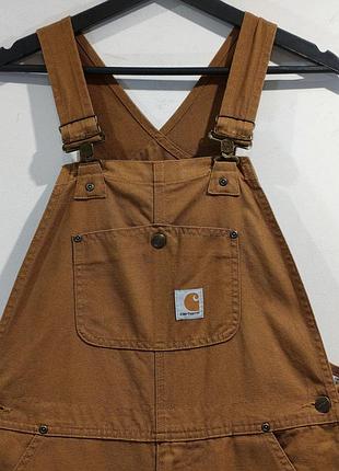Carhartt canvas workwear overalls комбинезон канвас джинсовый