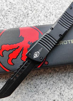 Нож microtech signature series combat troodon hellhound