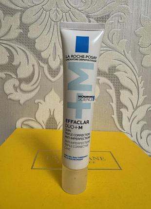 La roche-posay effaclar duo+m, гель-крем потрійної дії для проблемної шкіри