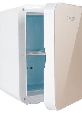 Автомобильный мини холодильник с подогревом xo cz002 8l (12v/220v)