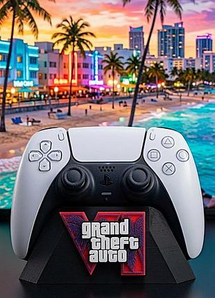 Тримач для геймпада dualsense ps5 у стилі grand theft auto vi (gta vi)