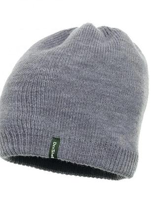 Шапка водонепроницаемая dexshell, р-р l/xl (58-60 см), серая