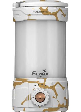 Фонарь кемпинговый fenix cl26r pro, мраморный белый